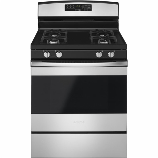 ACE Rent To Own |Amana SS Amana Range | Rent To Own Appliances in Nebraska & Iowa | Rent to Buy Kitchen Ranges
